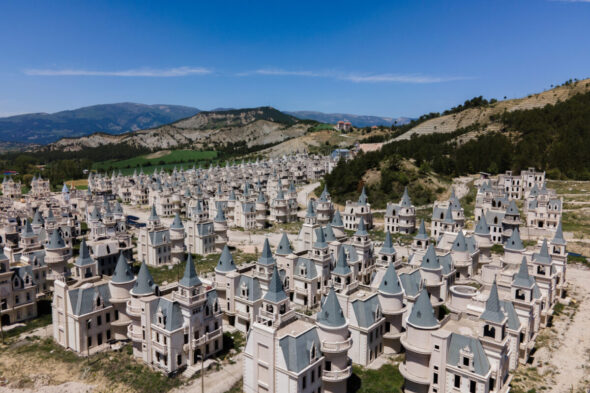 Castillos abandonados en Turquía, una ciudad fantasma