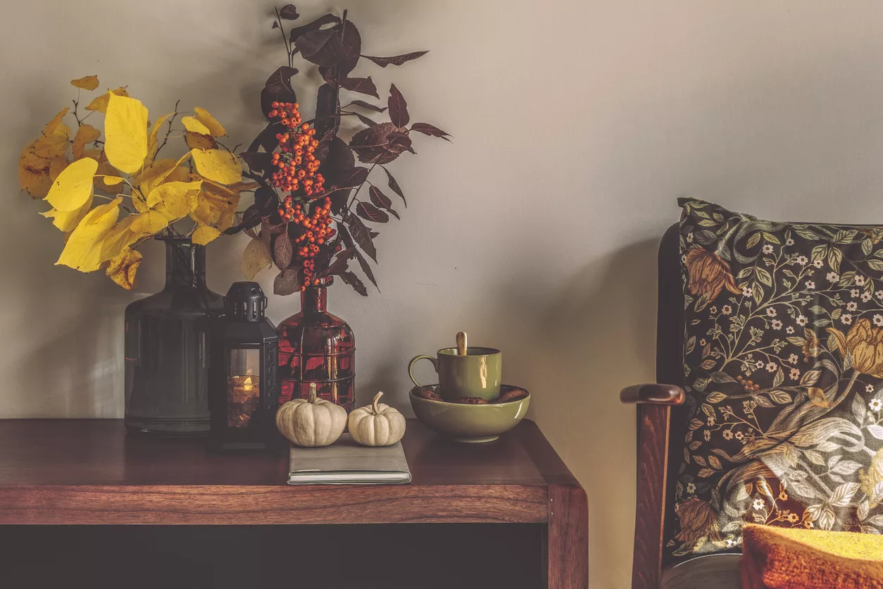 7 ideas de decoración otoñal para la entrada de tu casa