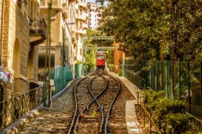 Funicular Zecca-Righi en Génova