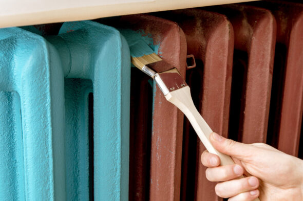 Cómo renovar y pintar los radiadores en casa