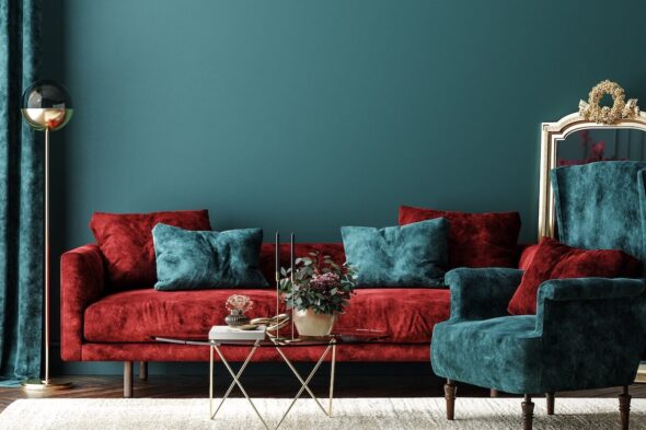 Cómo decorar la casa con terciopelo, desde el salón hasta el dormitorio