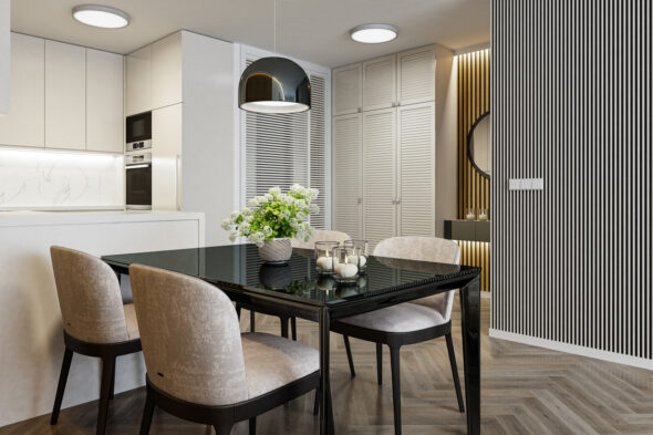 Los secretos para organizar al máximo la zona de comedor en una casa pequeña