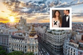 Madrid + foto de Penelope Cruz y Javier Bardem