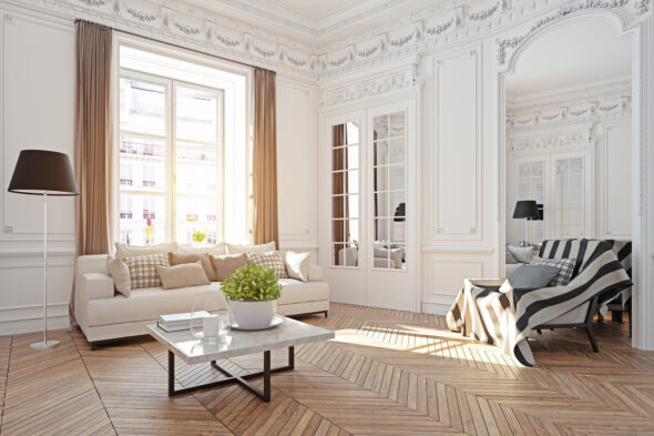 casa al estilo francés