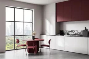cocina burgundy